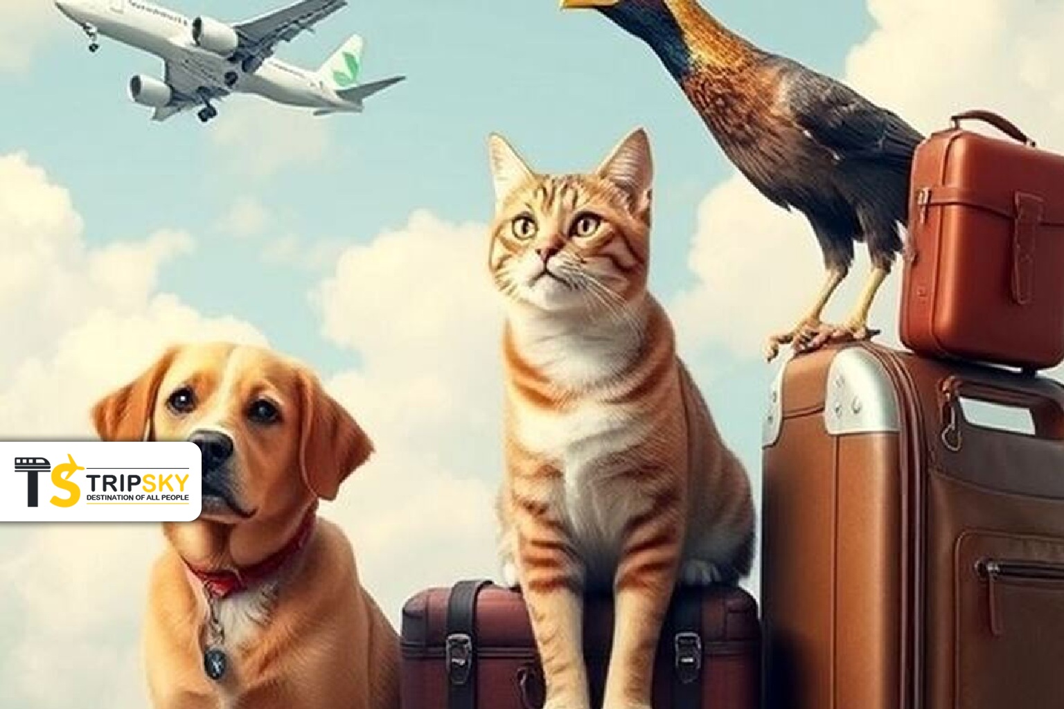 حمل حیوانات خانگی با هواپیما